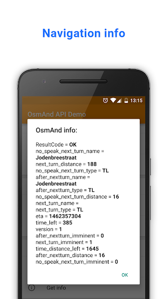 OsmAnd API Demo