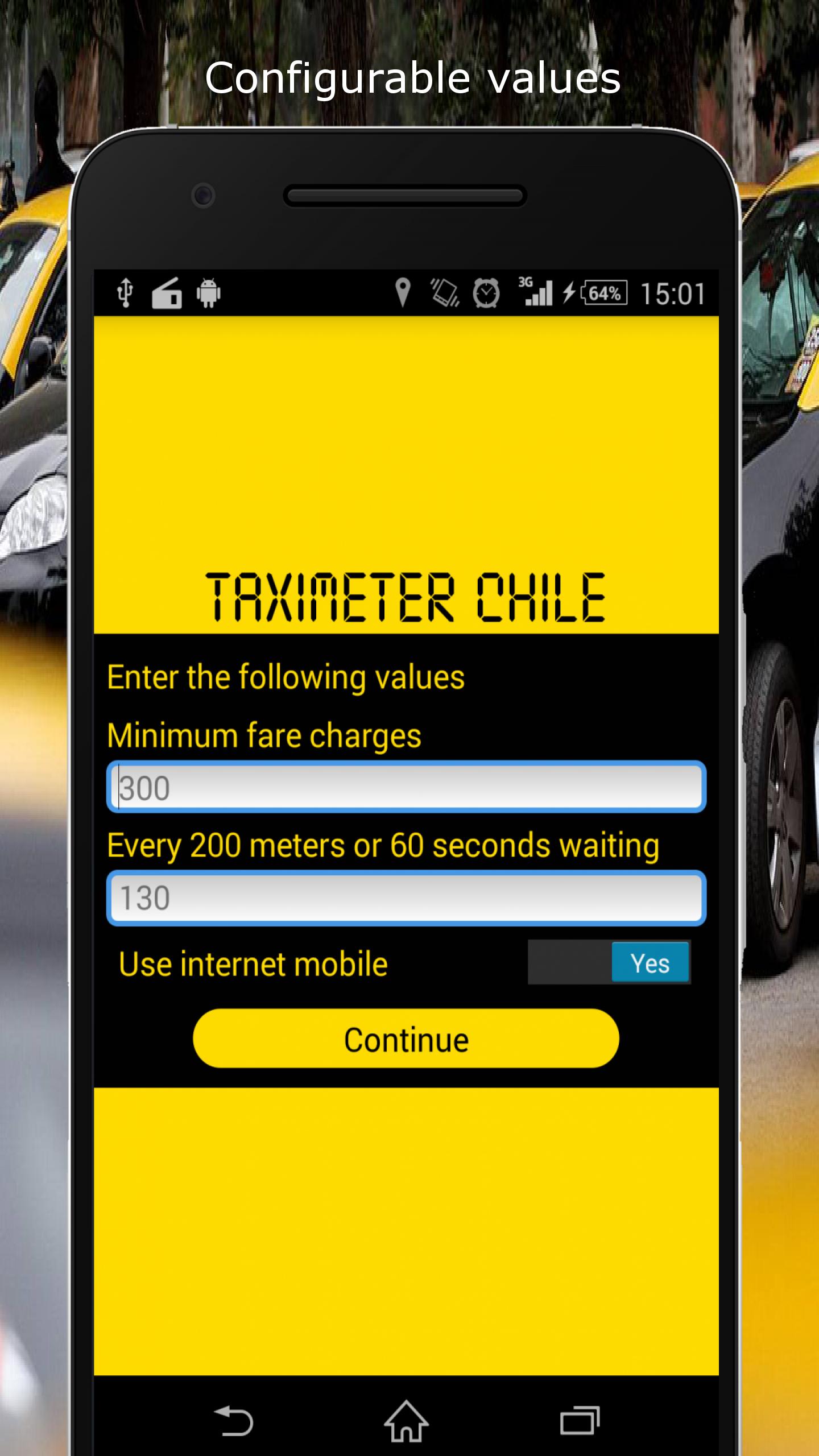 Taximeter Chile