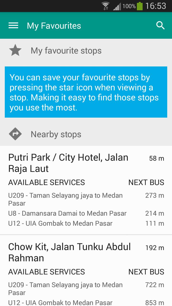 Malaysian Bus Tracker