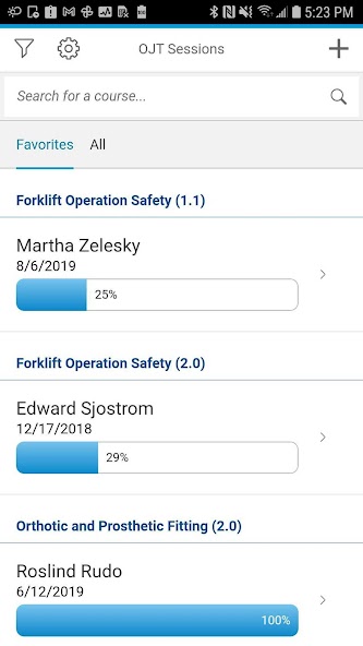 OJT Checklist