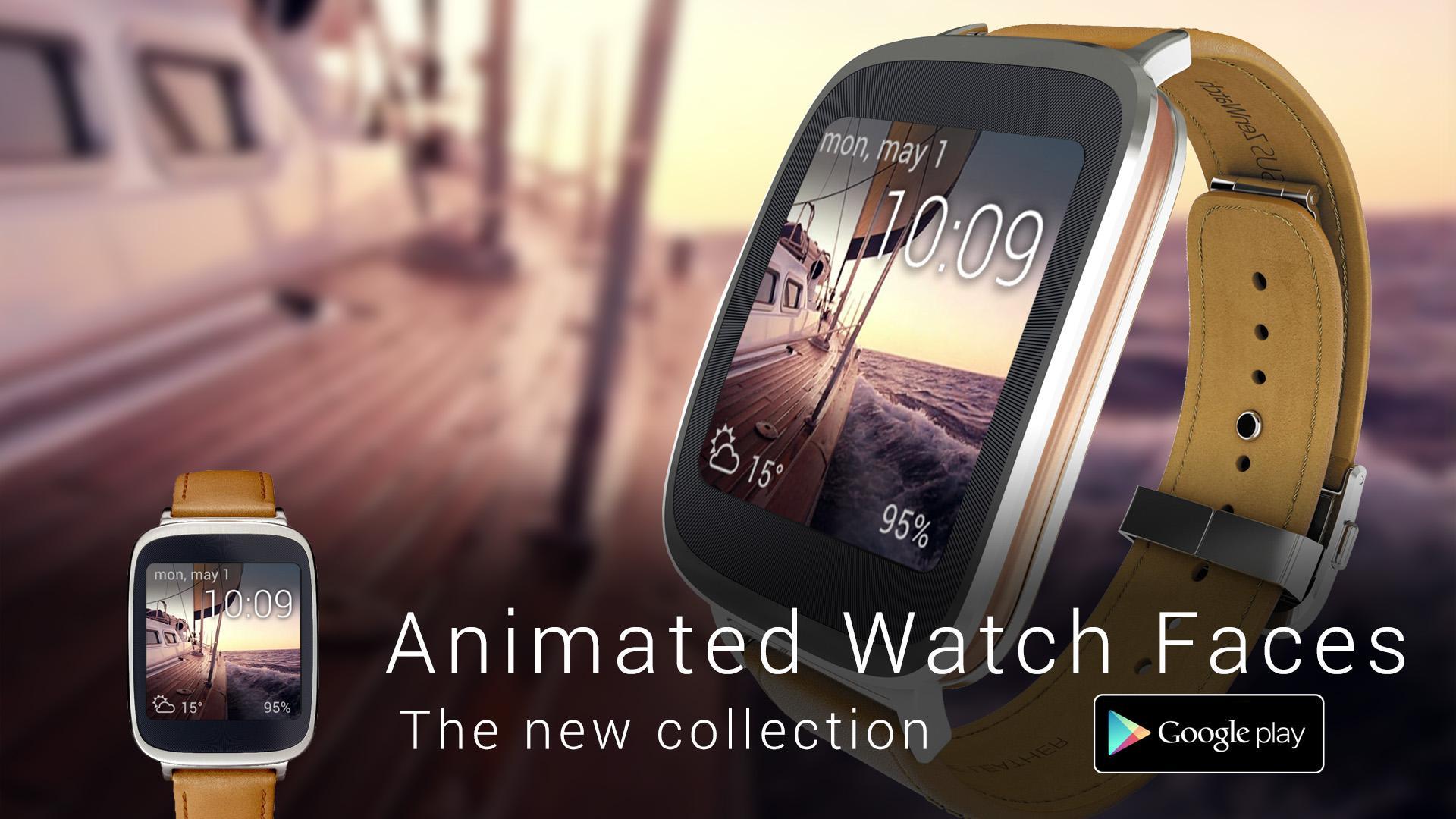 Animated watch faces