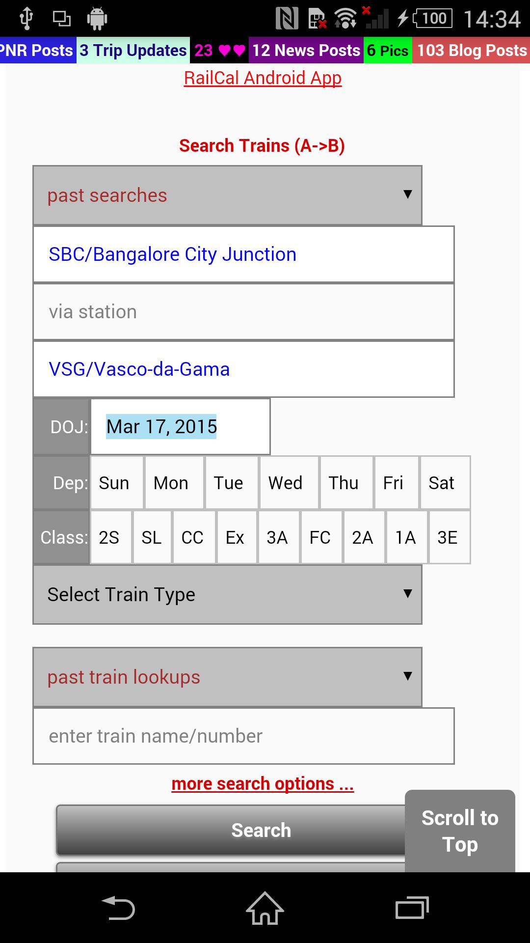 PNR - Indian Railways