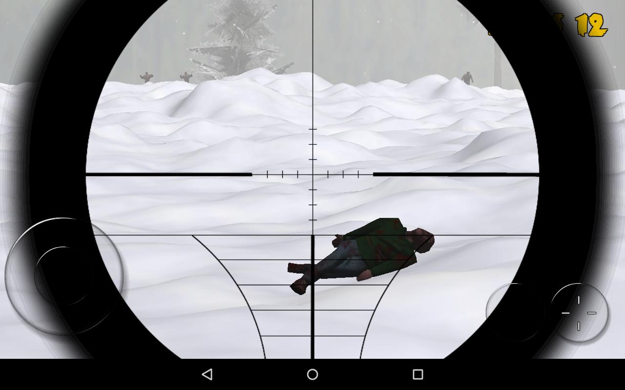 Zombie Sniper: Winter Survival