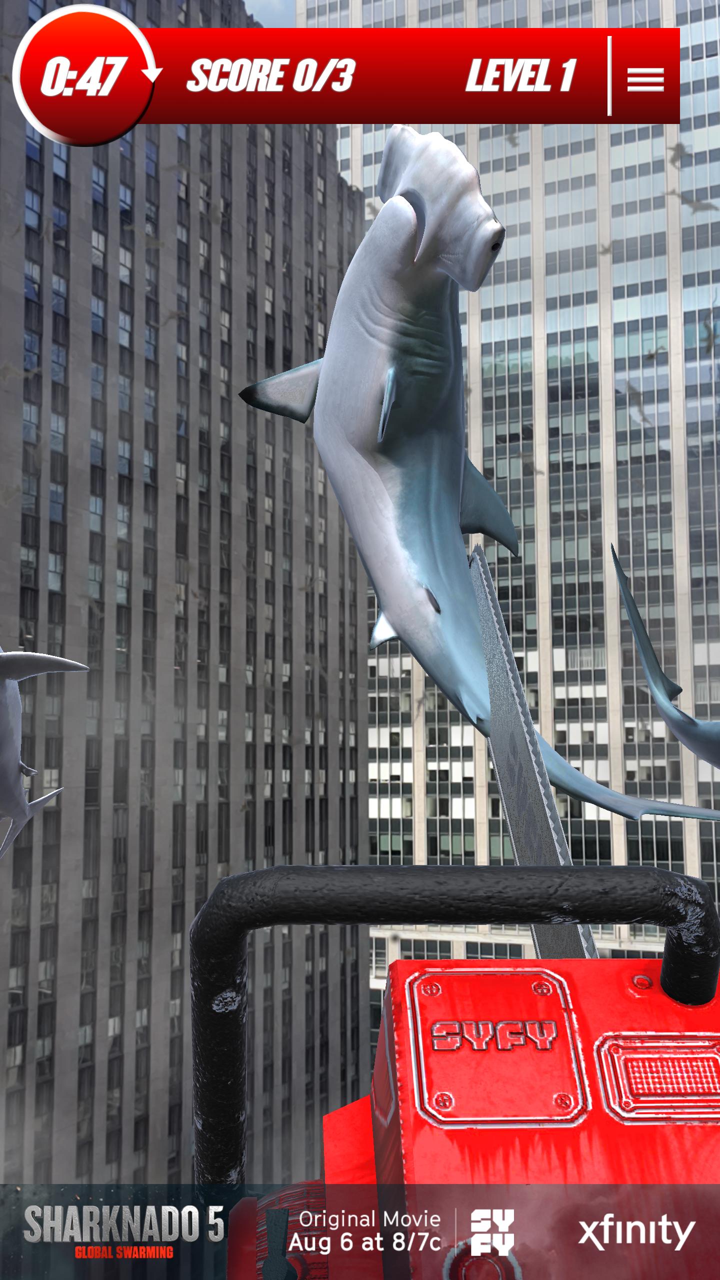 SHARKNADO: ShARkmented Reality