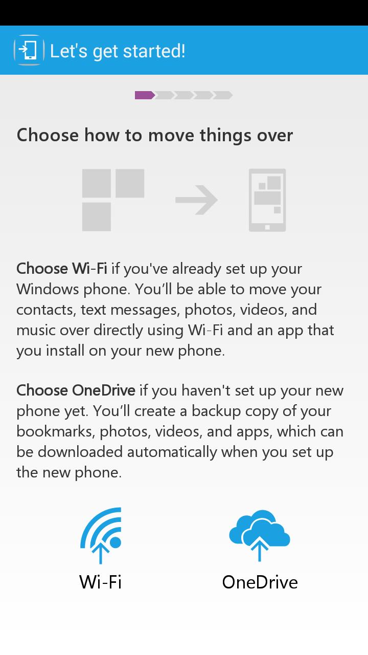 Switch to Windows Phone