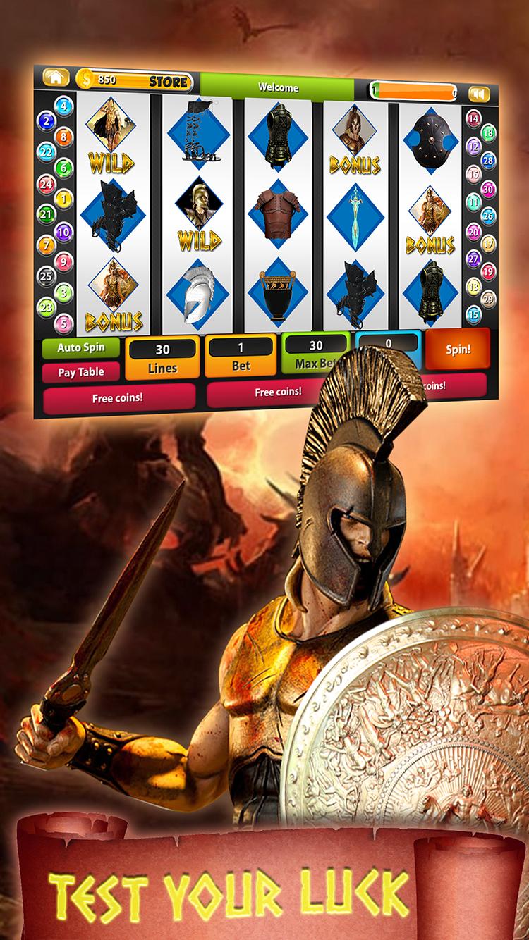 Achilles Creed Hero Slot Games