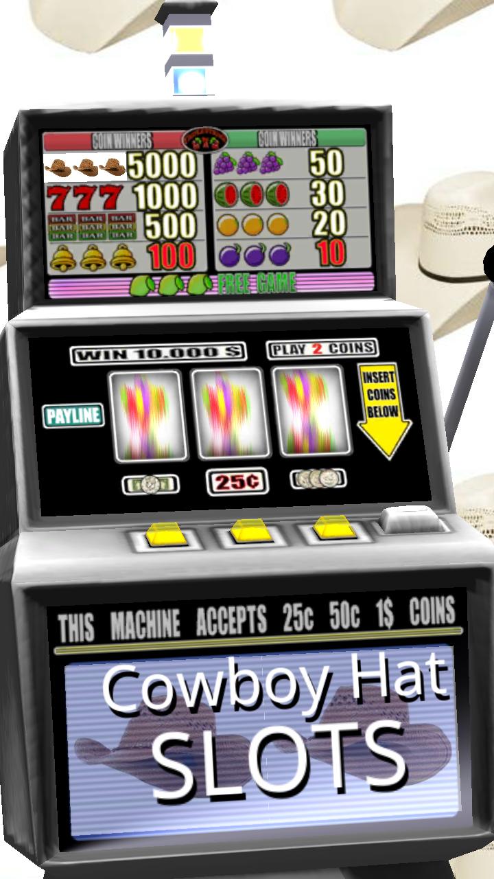 3D Cowboy Hat Slots - Free