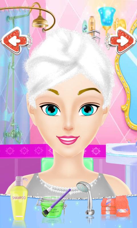 Princess salon girls games