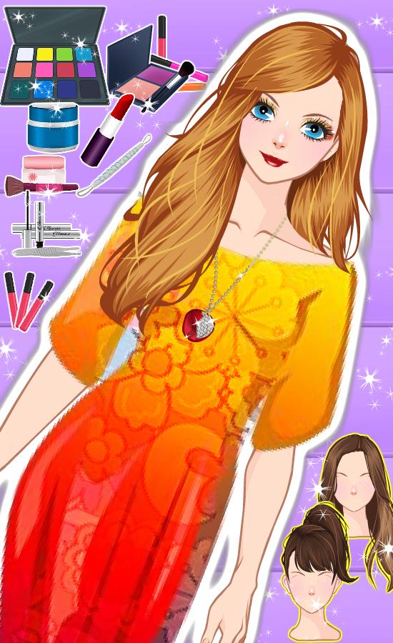 Prom Salon Doll Dress up Style