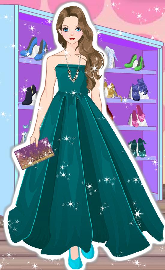 Prom Salon Doll Dress up Style