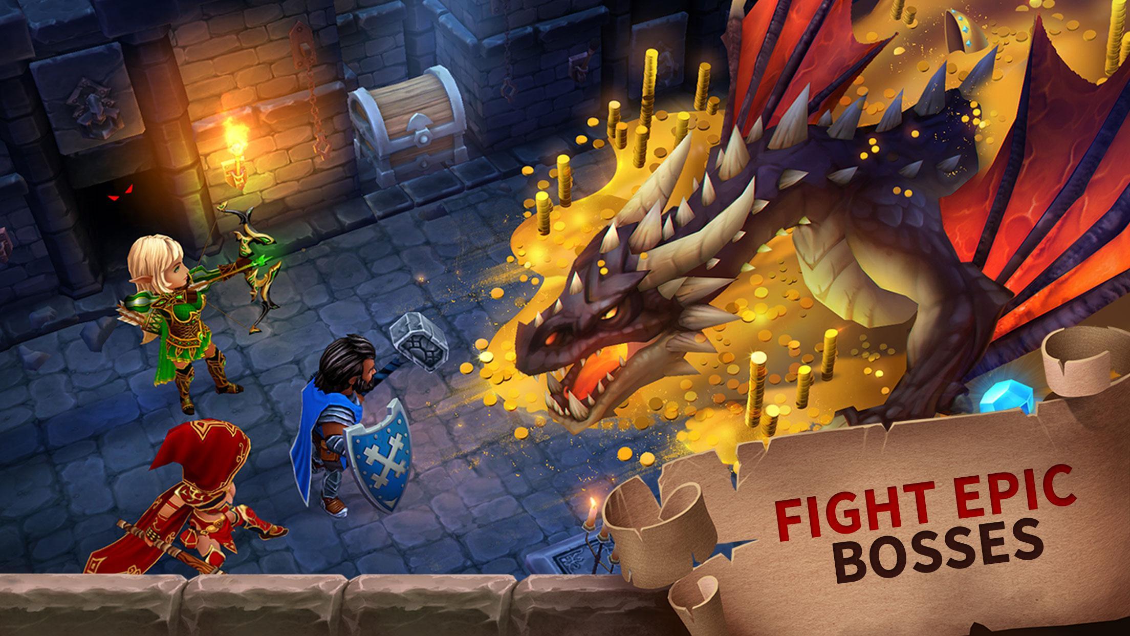 Forge of Glory: Match3 MMORPG & Action Puzzle Game