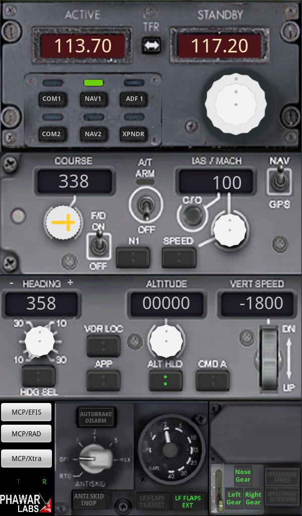 PWB737 MCP EFIS RADIO MSFS 202