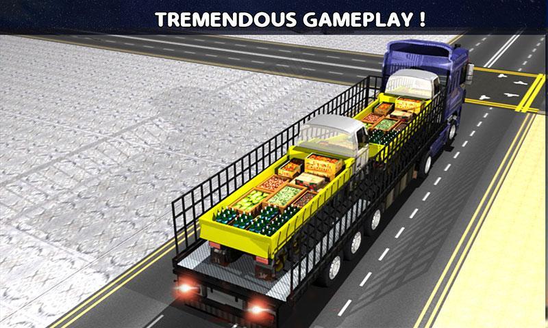 Transport Truck: Relief Cargo