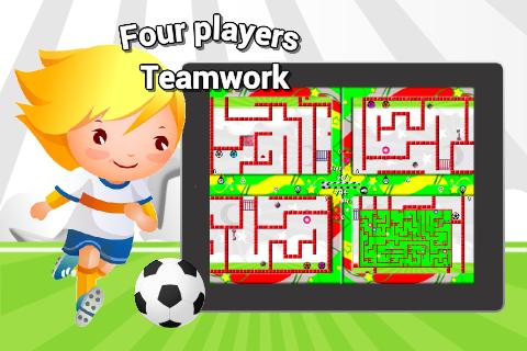 Soccer Mazes 2 Multiplayer