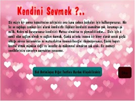 Kendini Seviyor Musun Testi