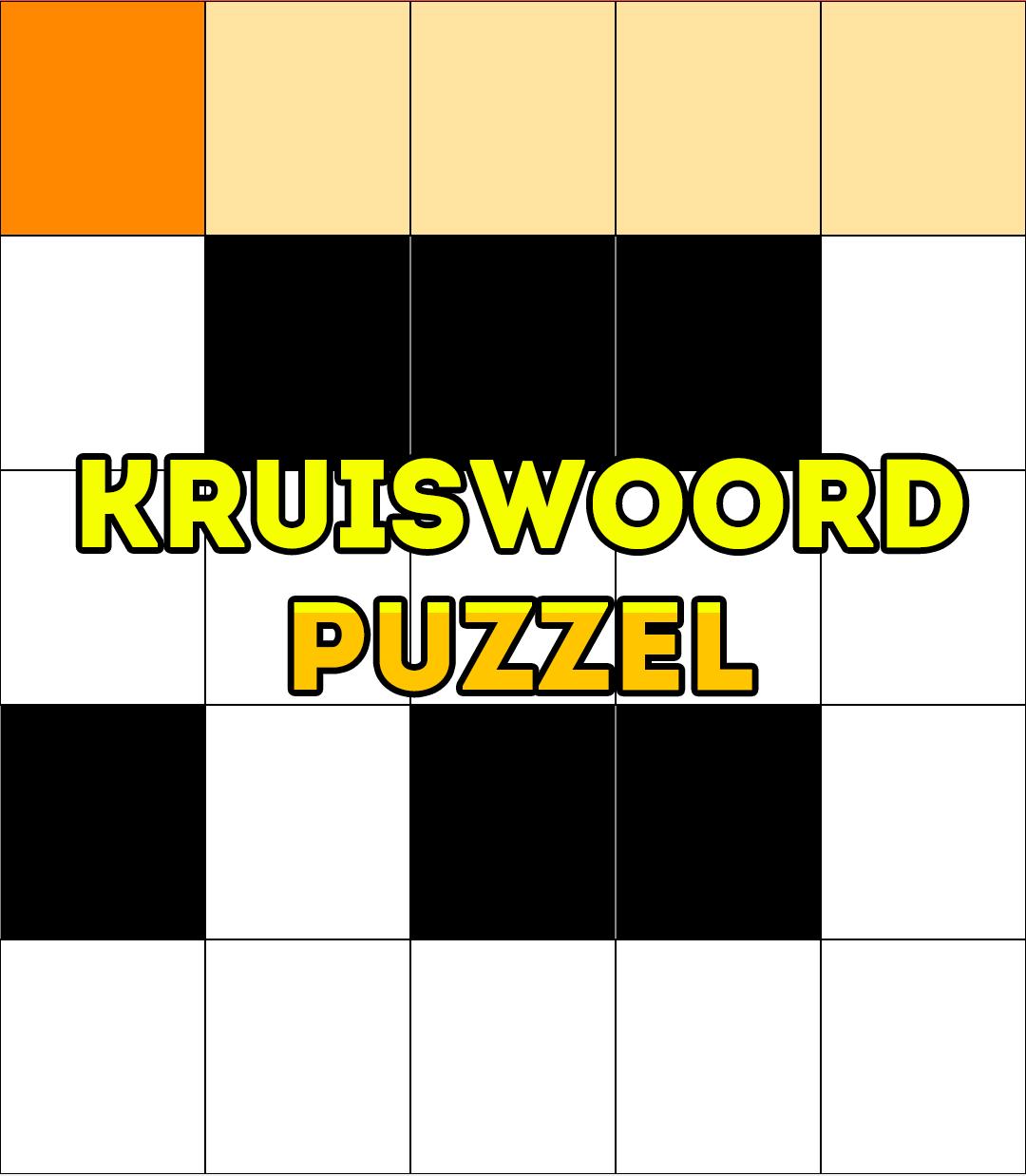 Crossword Dutch Puzzles Game