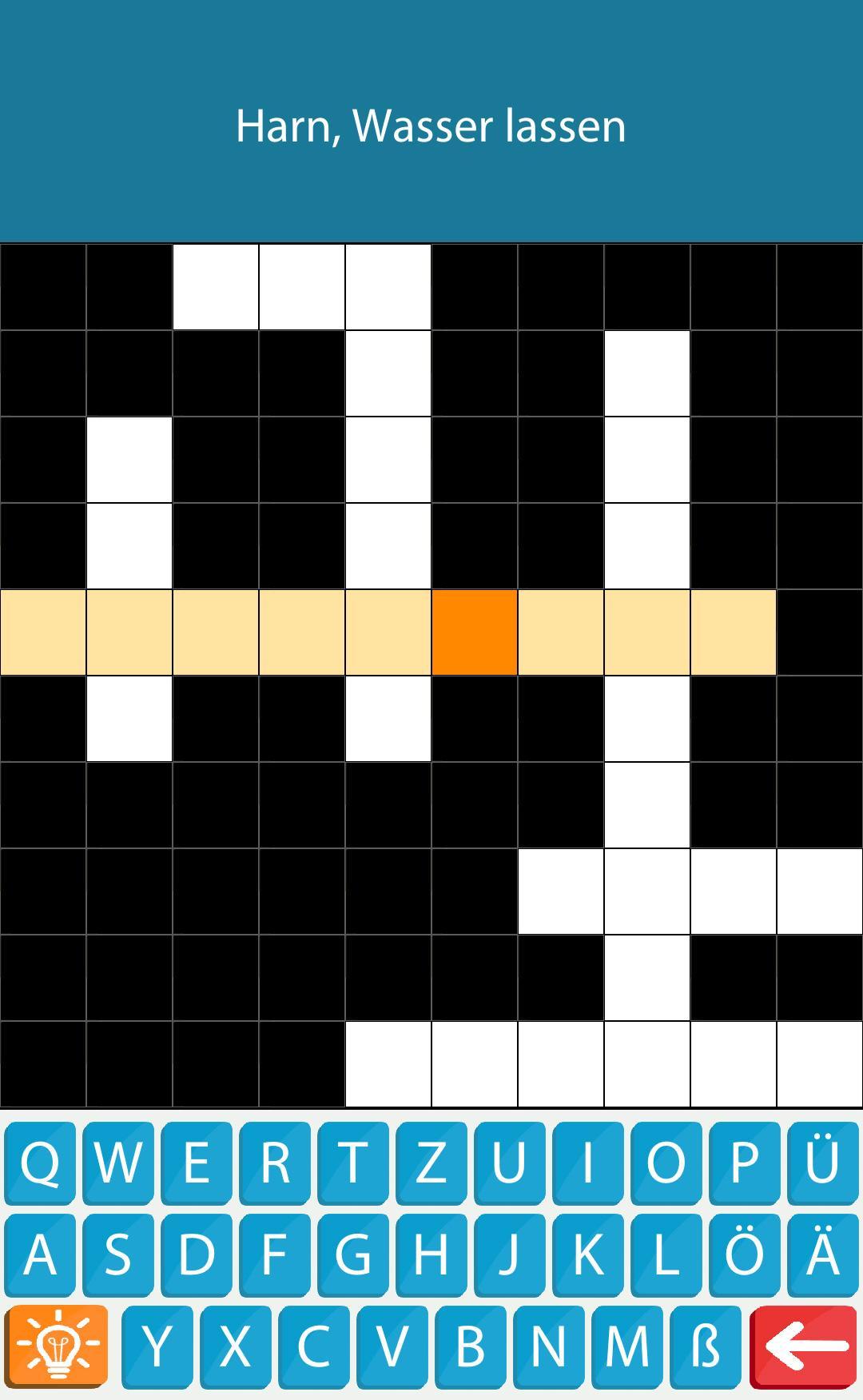 Crossword German Puzzles Game