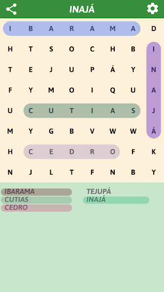 Brazilian cities Word Search