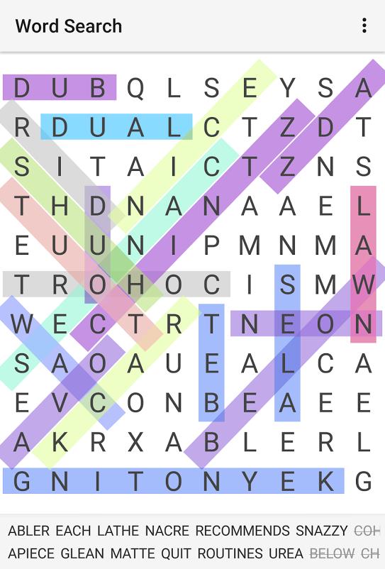 Word Search puzzle free