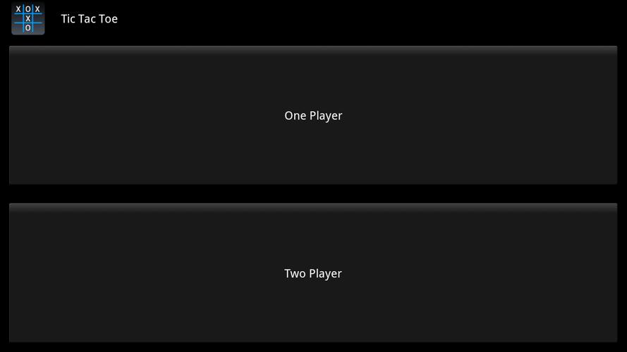 Holo Tic Tac Toe for Google TV
