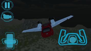 Flying Car 3D: Night Mountain