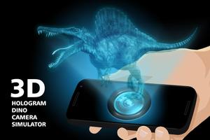 3d Hologram dino simulator