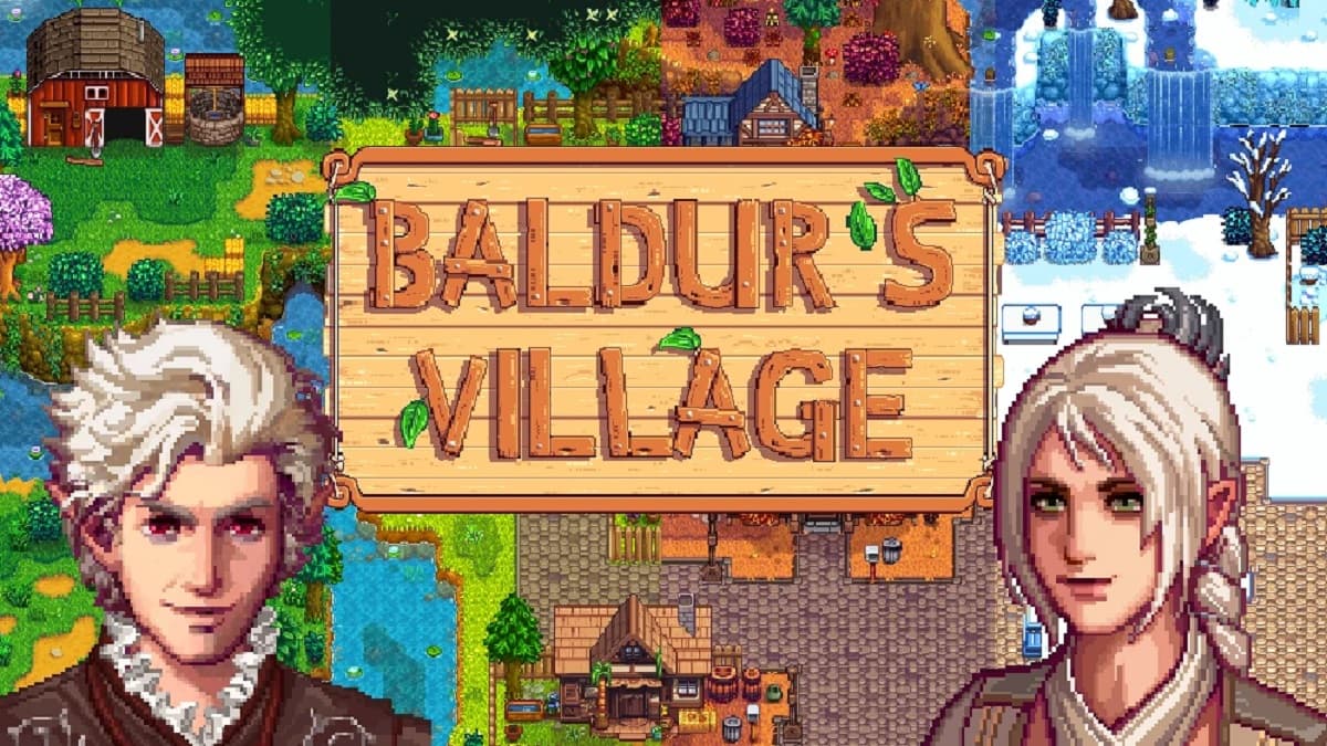 Baldur's Gate 3 chega a Stardew Valley em um novo mod - e sim, você pode se casar