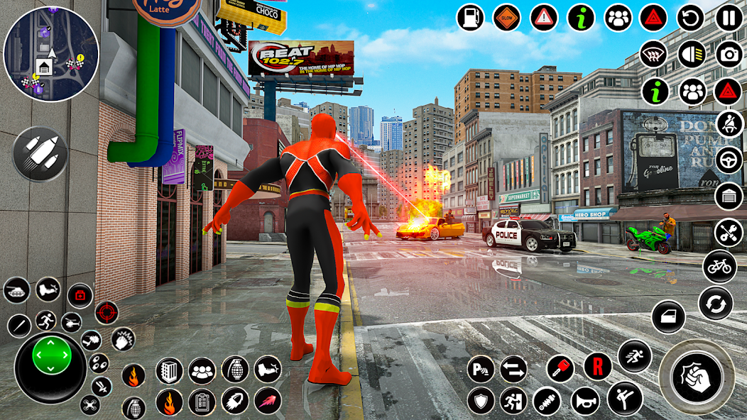 Spider Fighter: Superhero Game