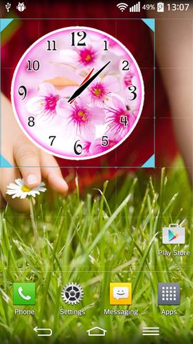 Cherry Blossom Clock