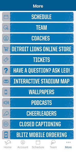 Detroit Lions Mobile