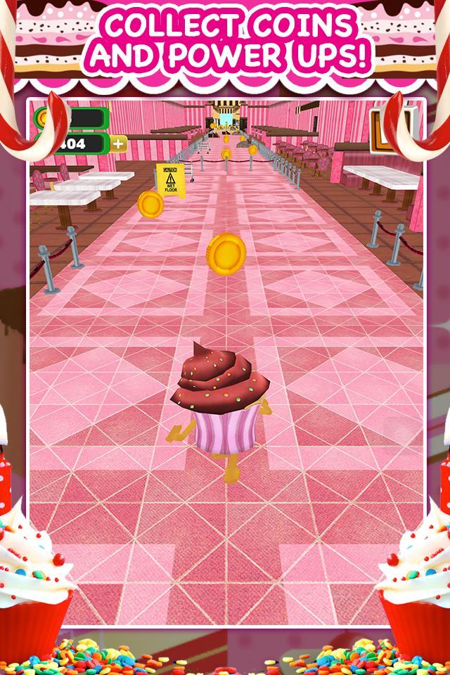 3D Girly Girl Cupcake Run FREE