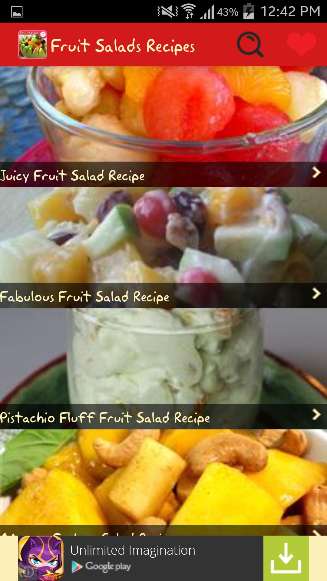 Fruit Salads Recipes