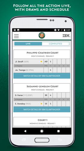 The Official Roland-Garros App