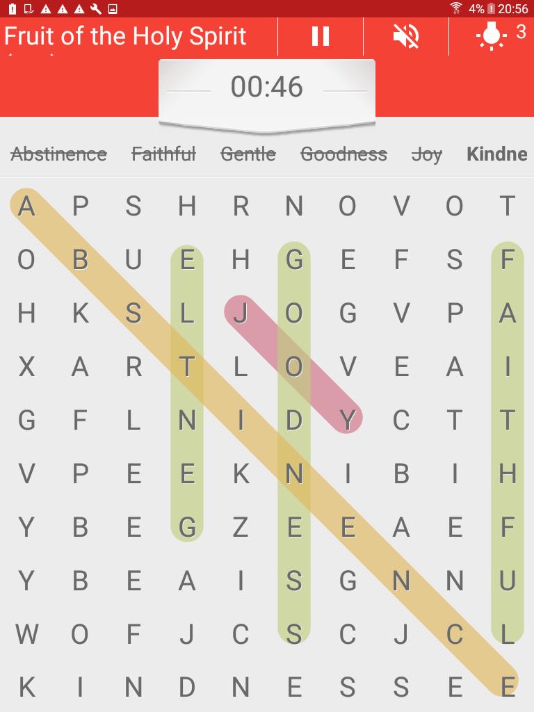 Bible Game - Word Search