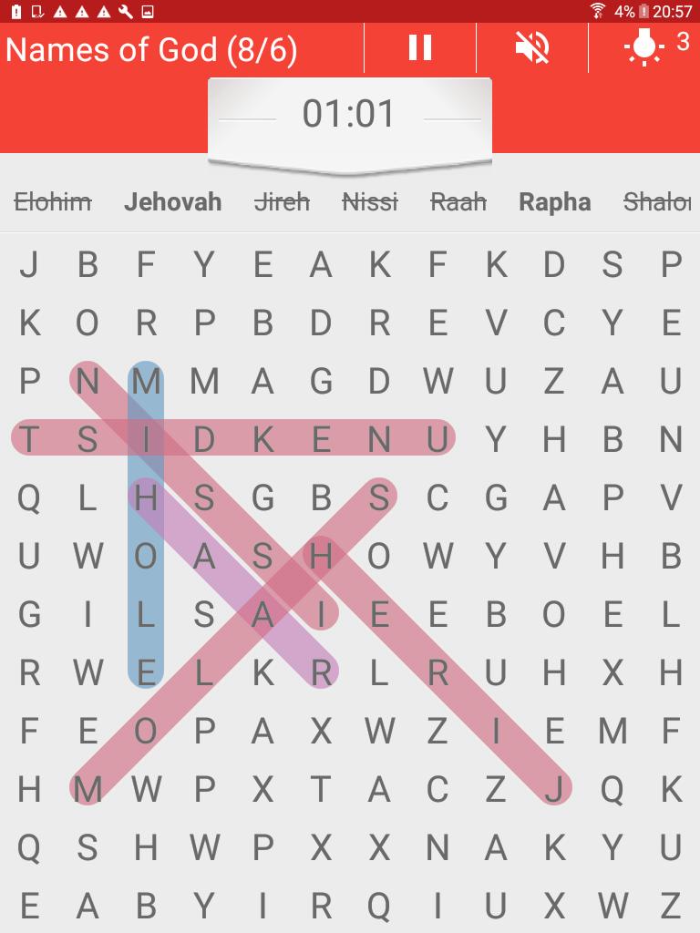 Bible Game - Word Search