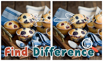 Find Differences Cupcake Game