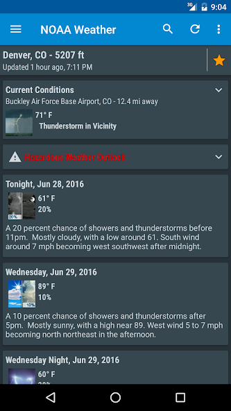 NOAA Weather