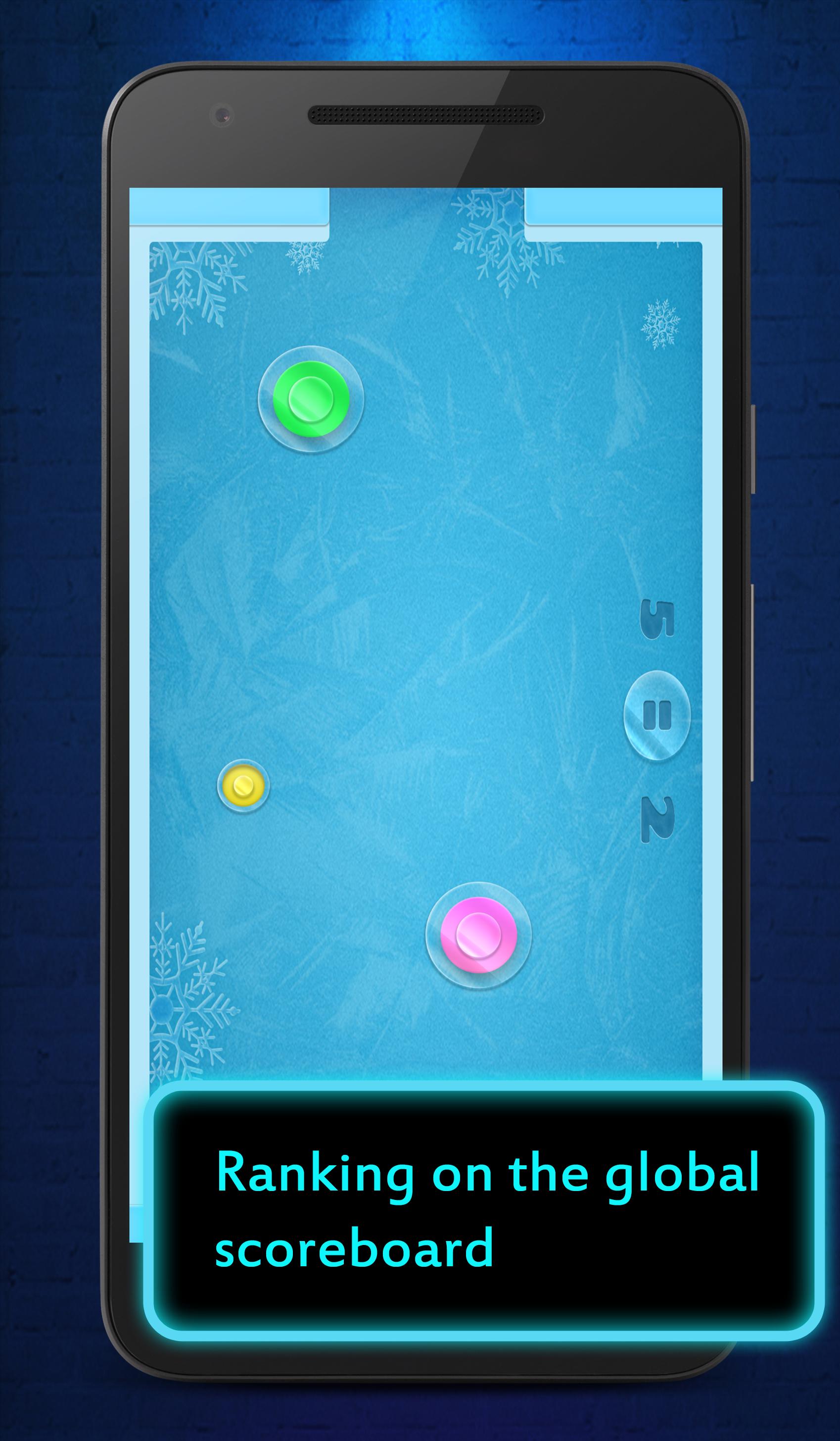 Hockey game - Neon Air Hockey