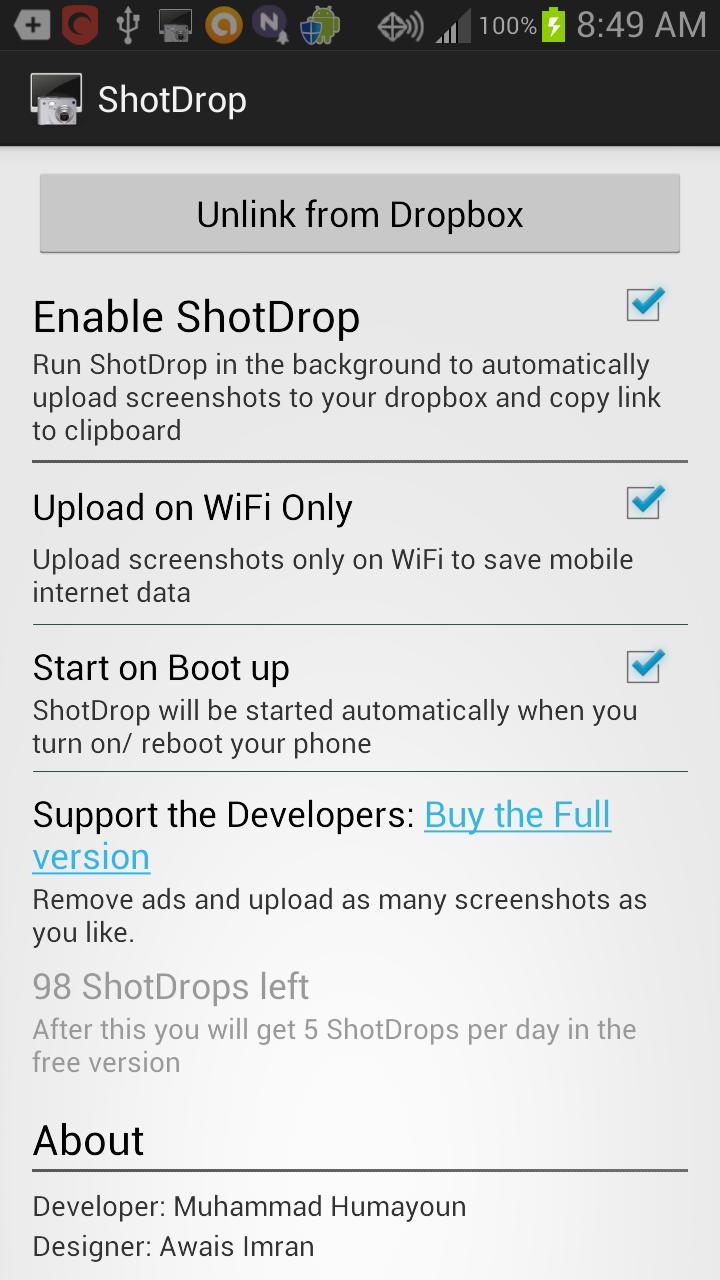 ShotDrop (Screenshot Sharer)