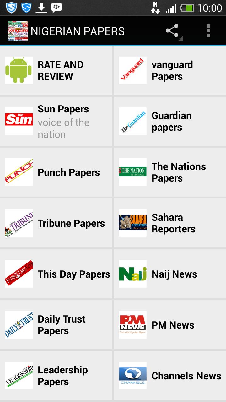 Nigerian Newspapers