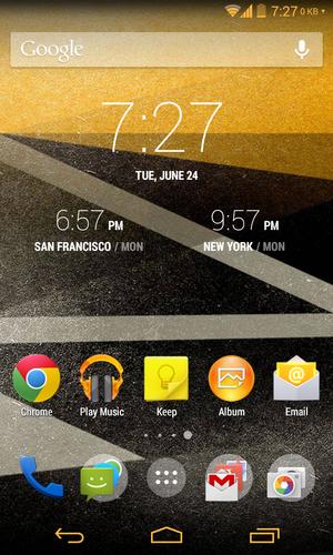 Yellow Gold CM11 theme