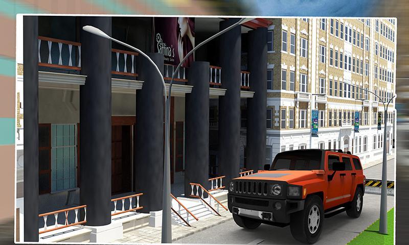 SUV Hummer Simulator 3D