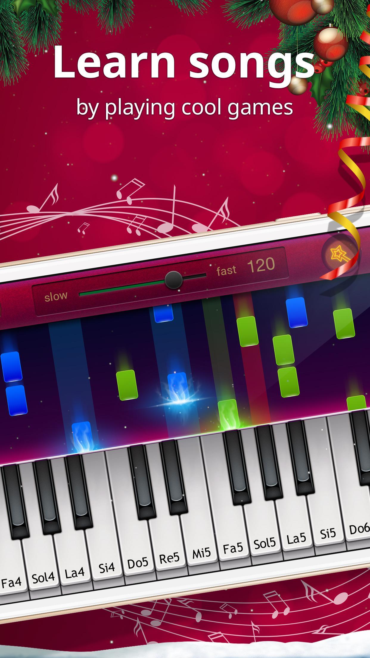 Christmas Piano: Music & Games