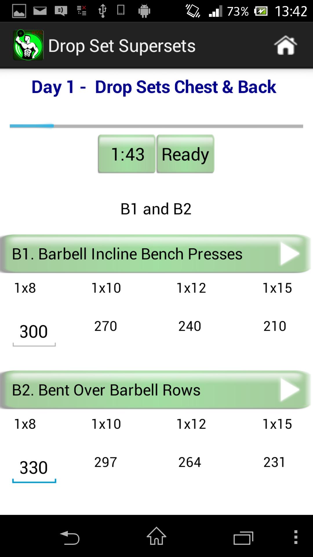 MYR Drop Set Superset Workout