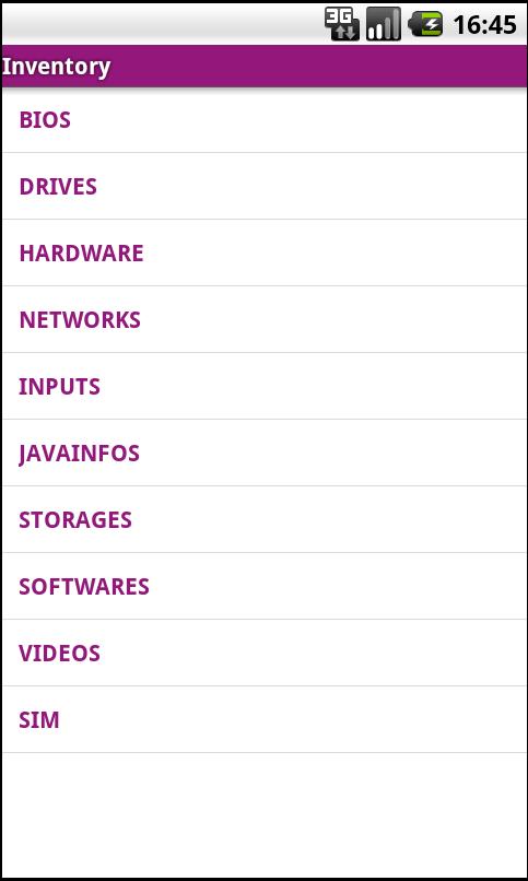 OCS Inventory NG Android Agent