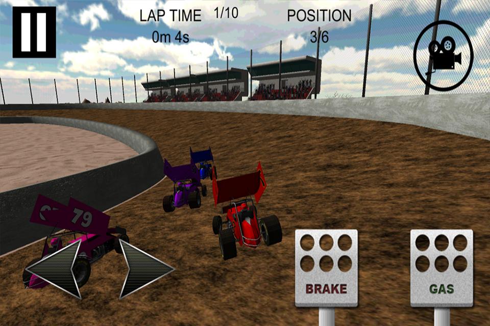 Dirt Track Sprint Car Game