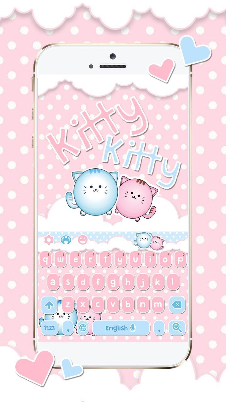 Cat Keyboard Pink Kitty Theme