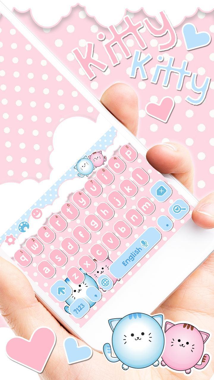 Cat Keyboard Pink Kitty Theme