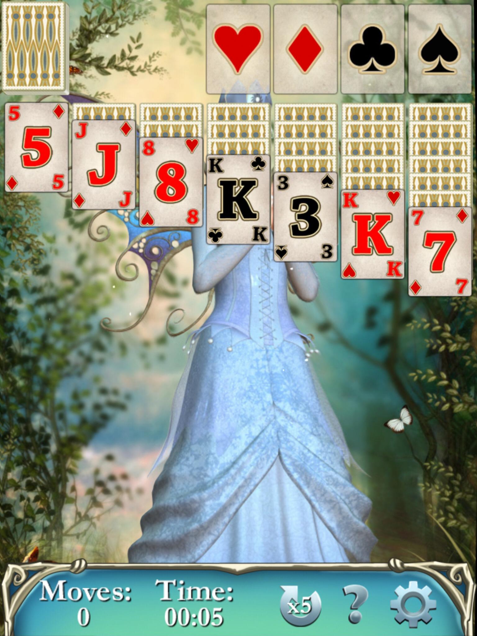 Hidden Solitaire Elven Woods - Free Card Game