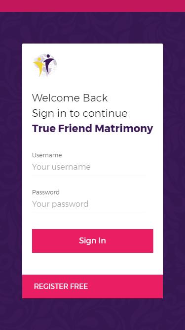 Truefriend Matrimony